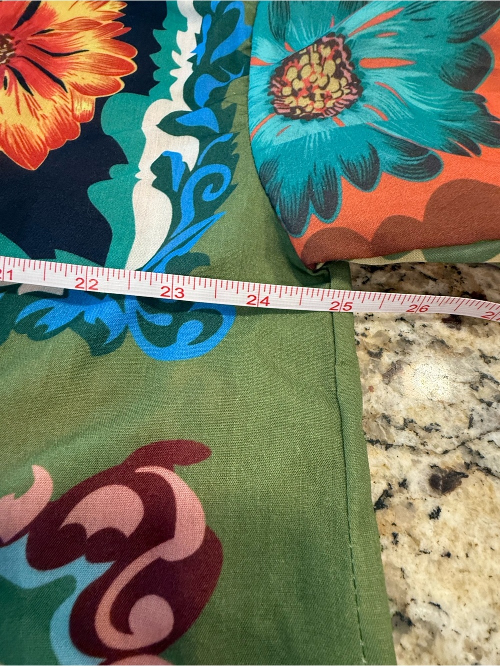 Beulahstyle boho chic tropical floral top button up short sleeve LG - Picture 10 of 12
